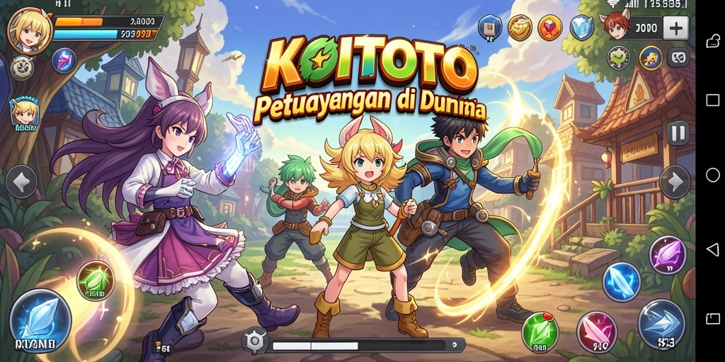 Gameplay seru dan grafis memukau di KOITOTO.