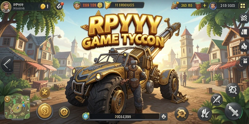 Tampilan gameplay Tycoon yang menarik dan interaktif.