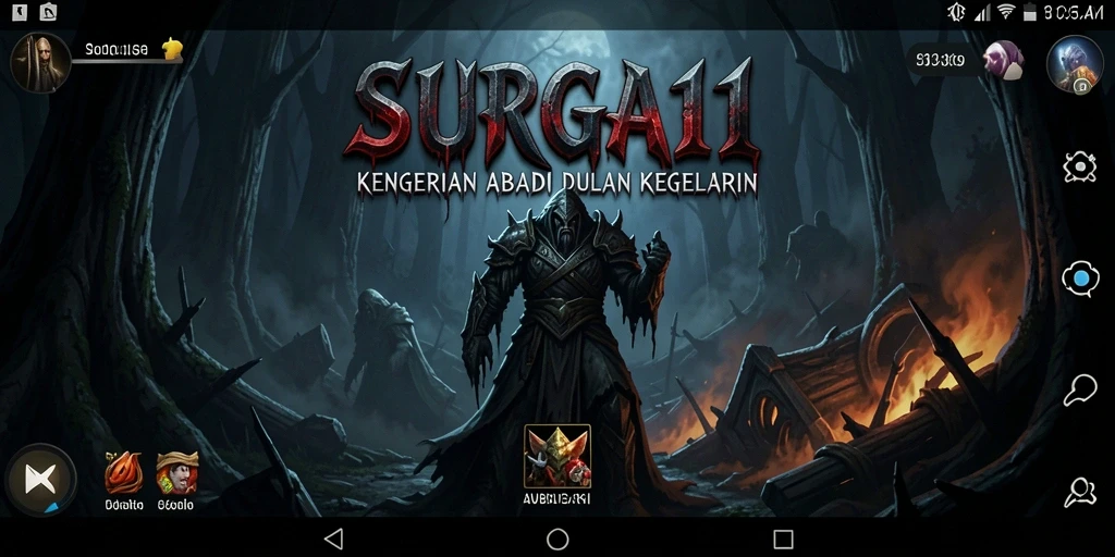 Gameplay SURGA11 menampilkan momen menegangkan di dunia yang angker.